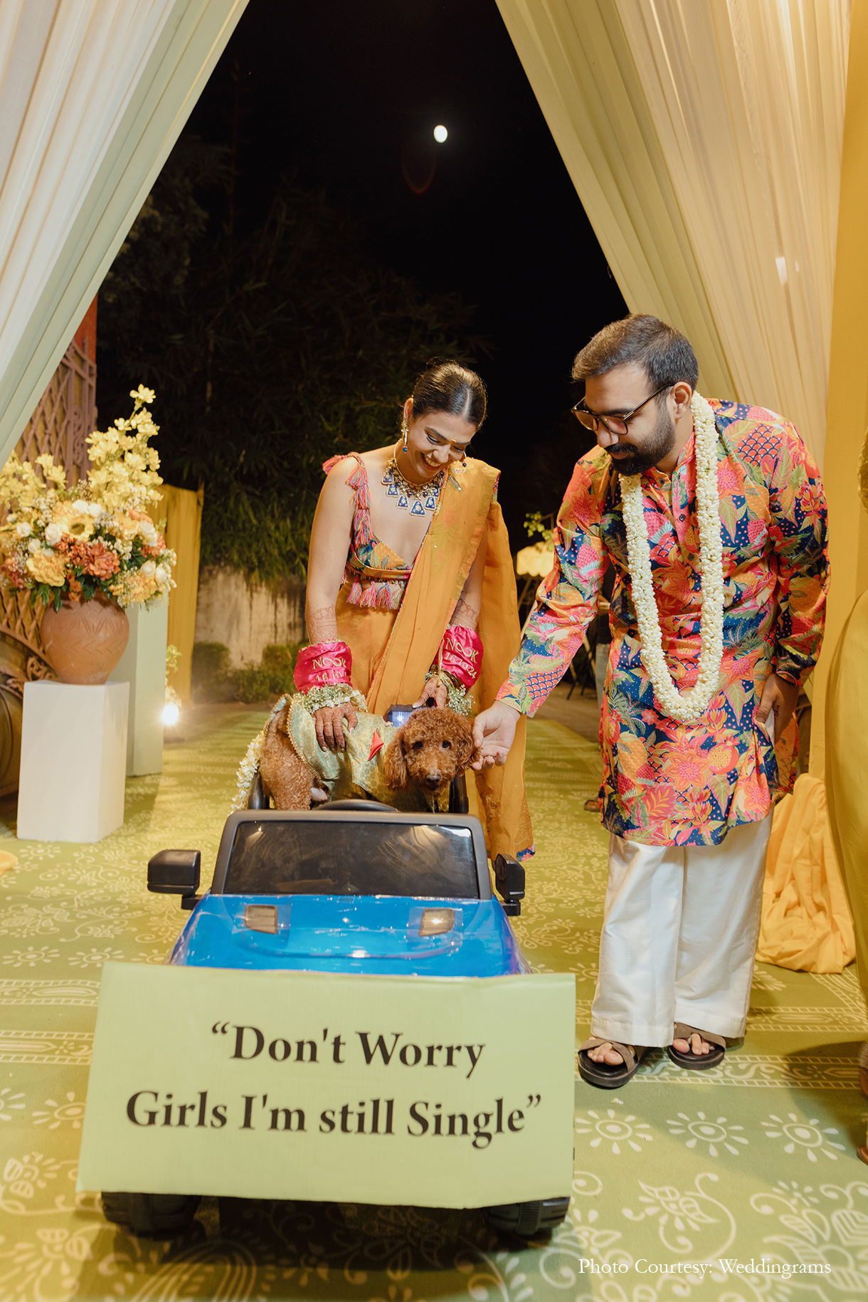 Nishtha Gandhi Malik and Karan Malik, New Delhi