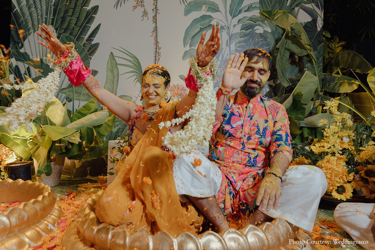 Nishtha Gandhi Malik and Karan Malik, New Delhi