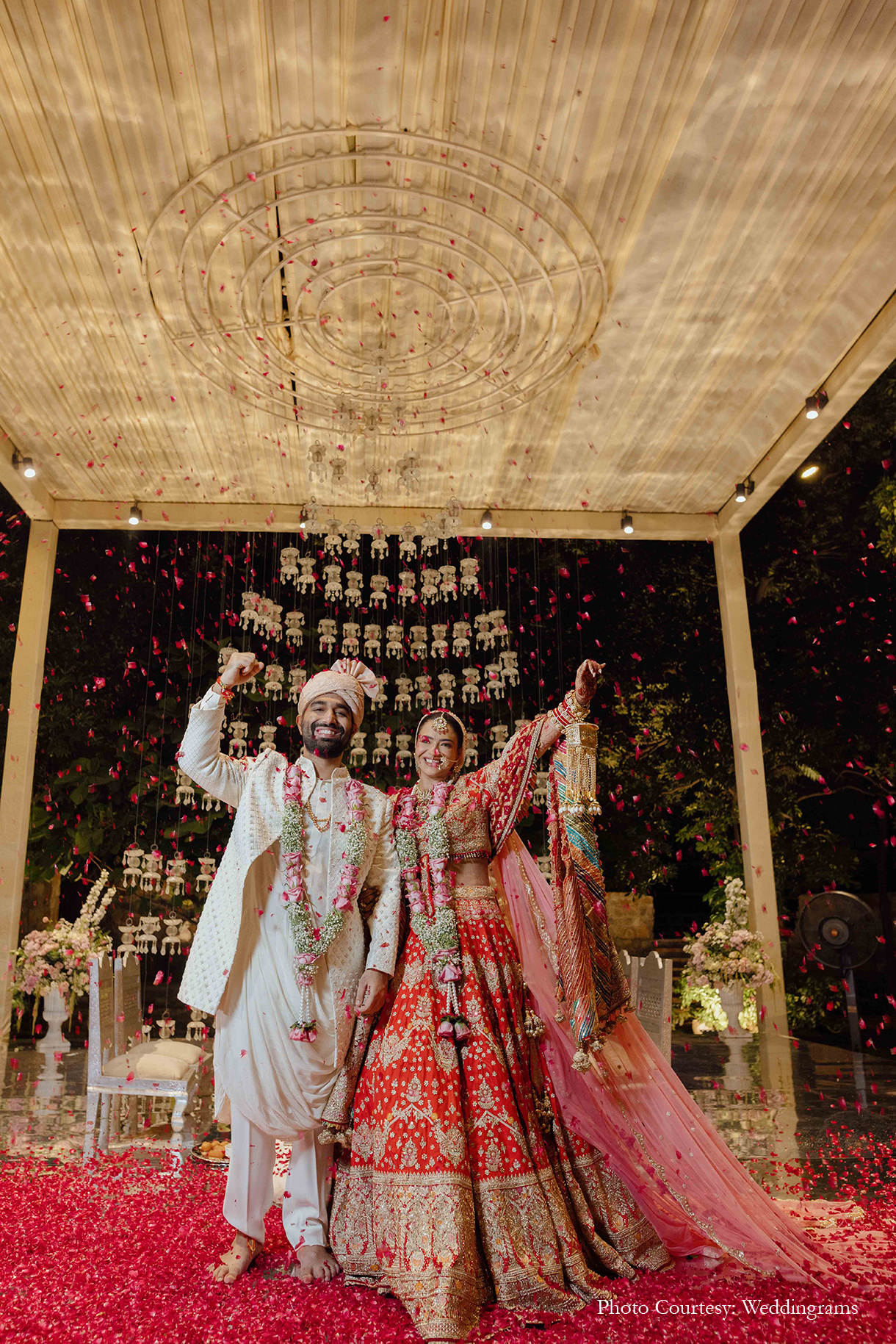 Nishtha Gandhi Malik and Karan Malik, New Delhi