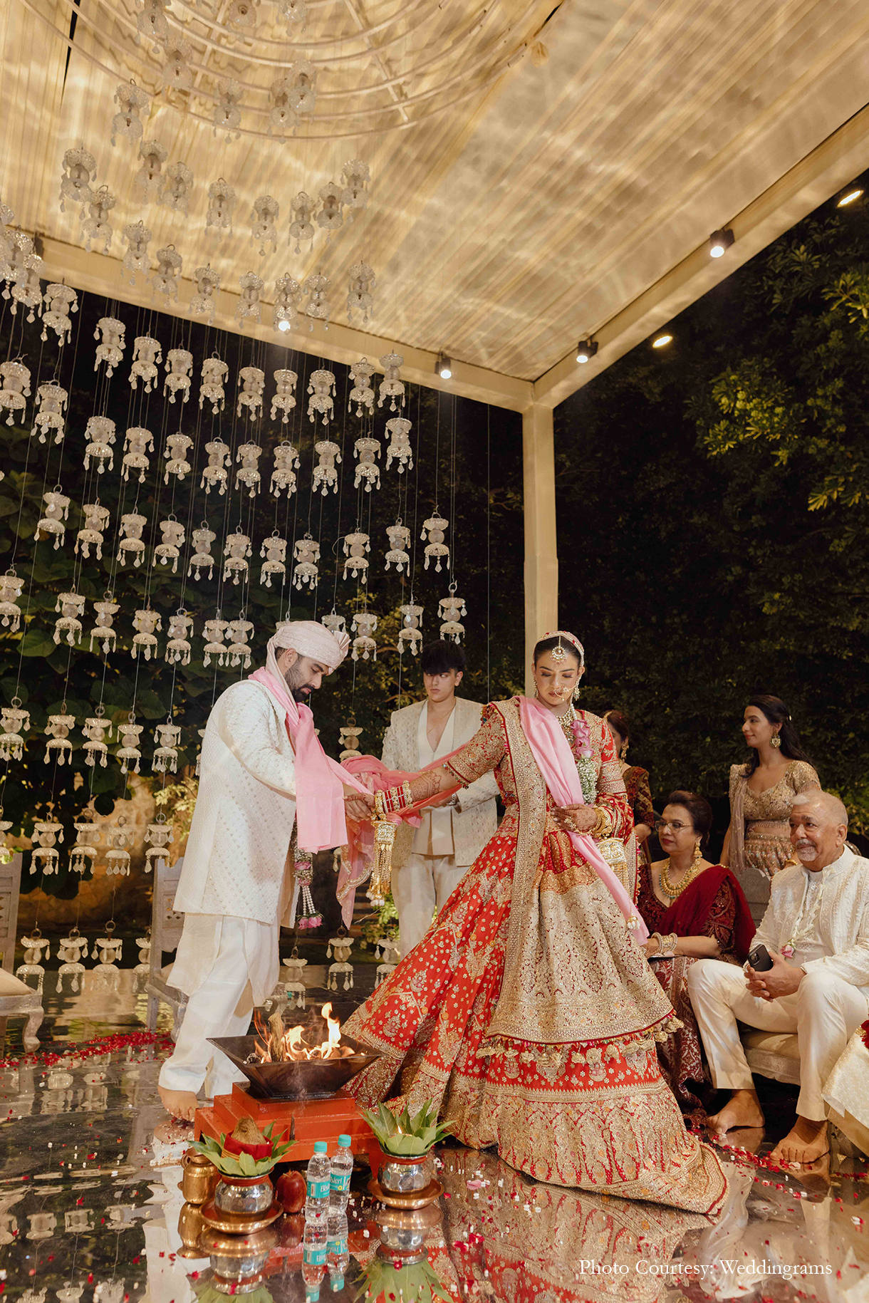 Nishtha Gandhi Malik and Karan Malik, New Delhi