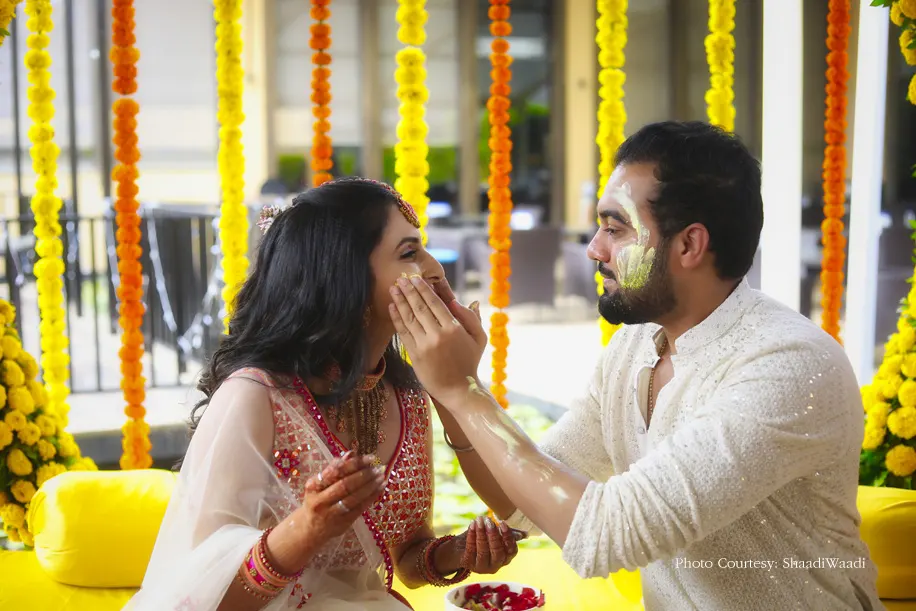 Foliage design for haldi