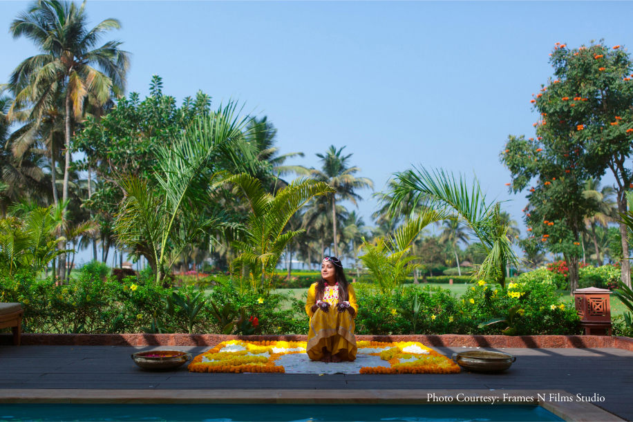 Payal and Siddharth, ITC Grand Goa Resort and Spa