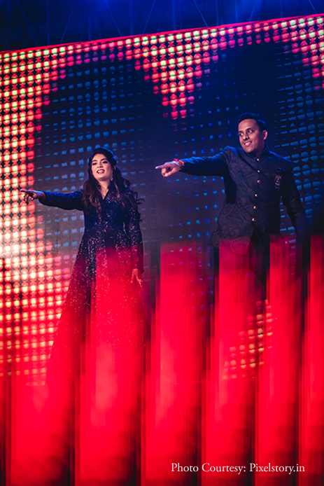 Bride & Groom Sangeet dance Bride & Groom Sangeet dance
