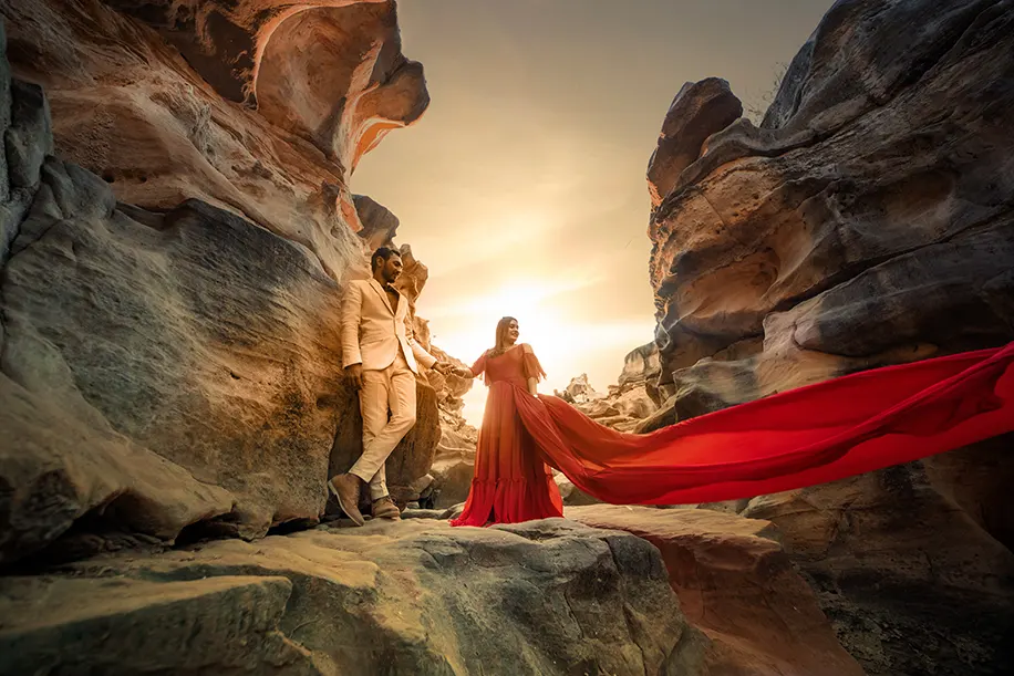 Pre-wedding photoshoot