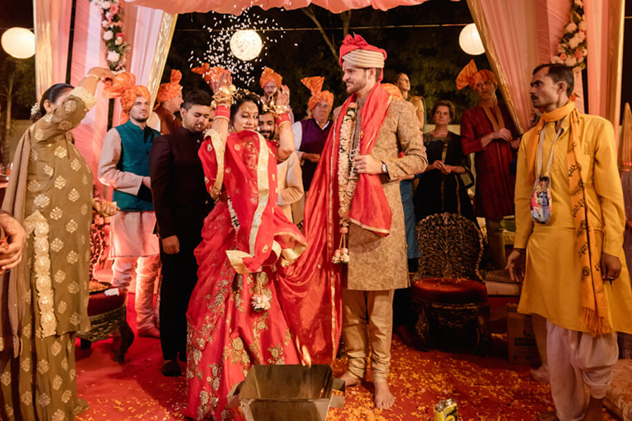Poorva and Jasper - Wedding, Fortune Park Boulevard Chattarpur, Delhi