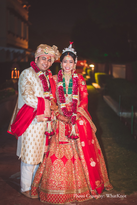 Pritika and Mudit, Taj Jai Mahal Palace, Jaipur