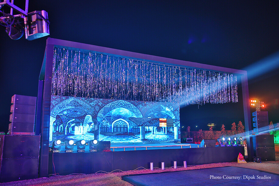 Sangeet and After Party stage