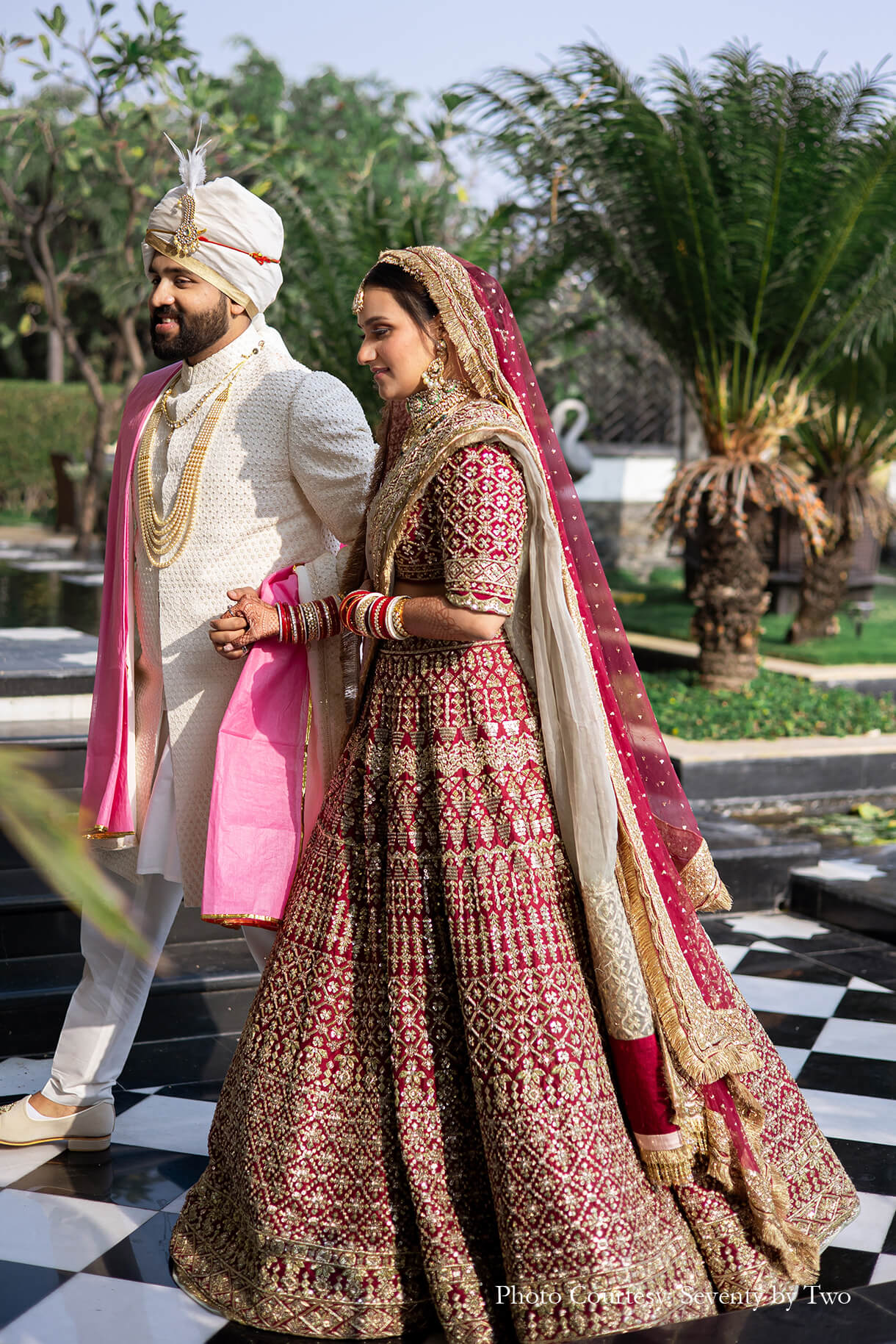 Priyal and Raunak, The Leela Palace Udaipur