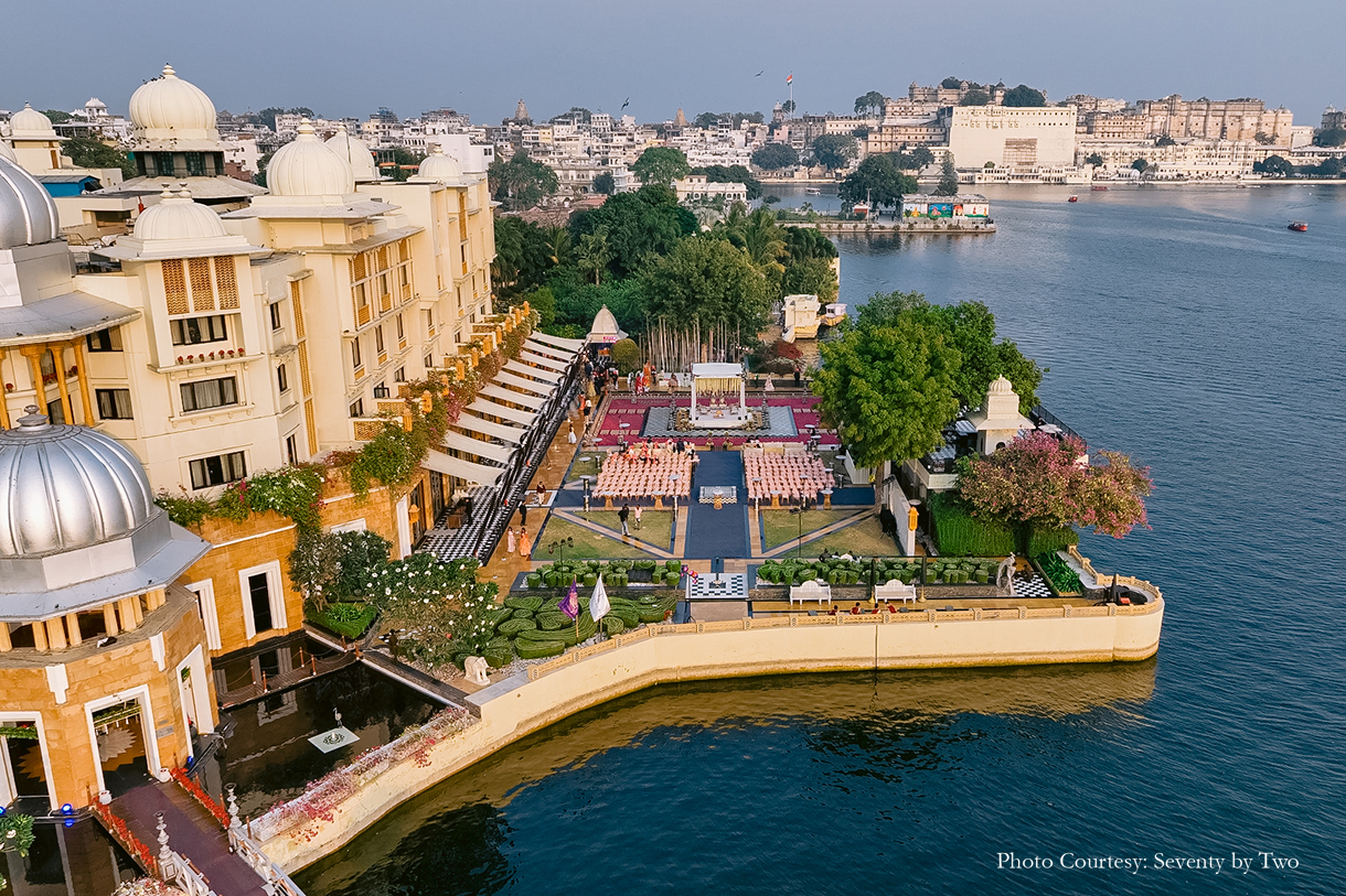 Priyal and Raunak, The Leela Palace Udaipur