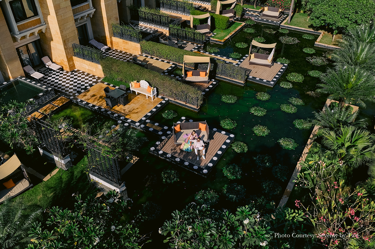 Priyal and Raunak, The Leela Palace Udaipur