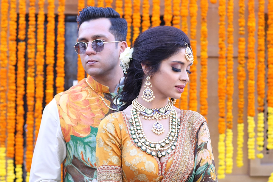 Radhika Sharma and Rishabh Dureja, Jaisalmer