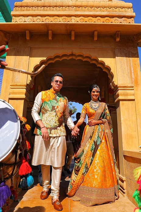 Shrishti Gupta and Udit Singhal, Jaipur
