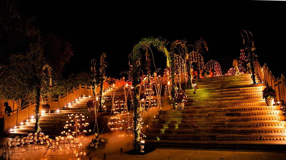 Radhika Sharma and Rishabh Dureja, Jaisalmer