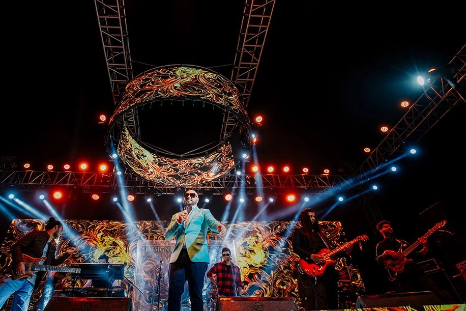 Radhika Sharma and Rishabh Dureja, Jaisalmer