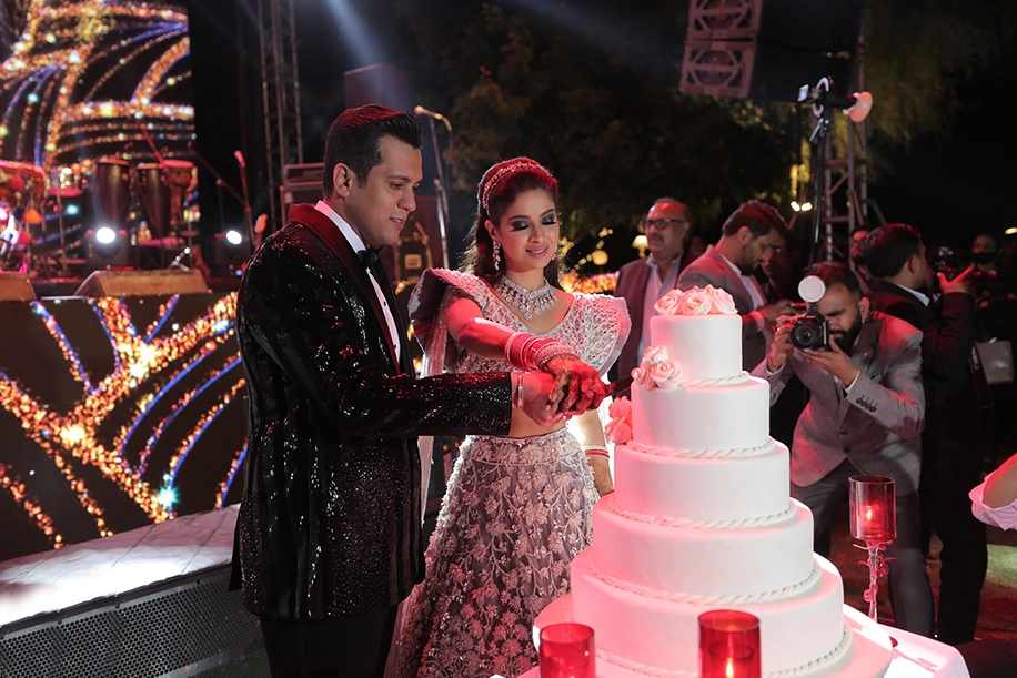 Radhika Sharma and Rishabh Dureja, Jaisalmer