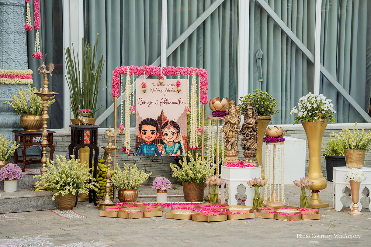 Ramya Manikkan and Abhinandan, Chennai