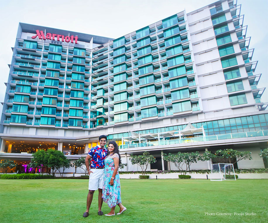 Deepak and Rashmi, Rayong Marriott Resort & Spa, Thailand