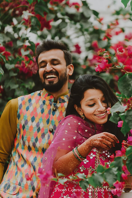 Bride & Groom Mehndi Outfit Bride & Groom Mehndi Outfit