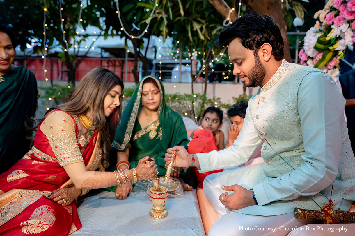 Rishabh and Chitra, ITC Maratha Mumbai