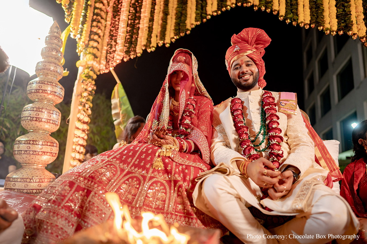 Rishabh and Chitra, ITC Maratha Mumbai