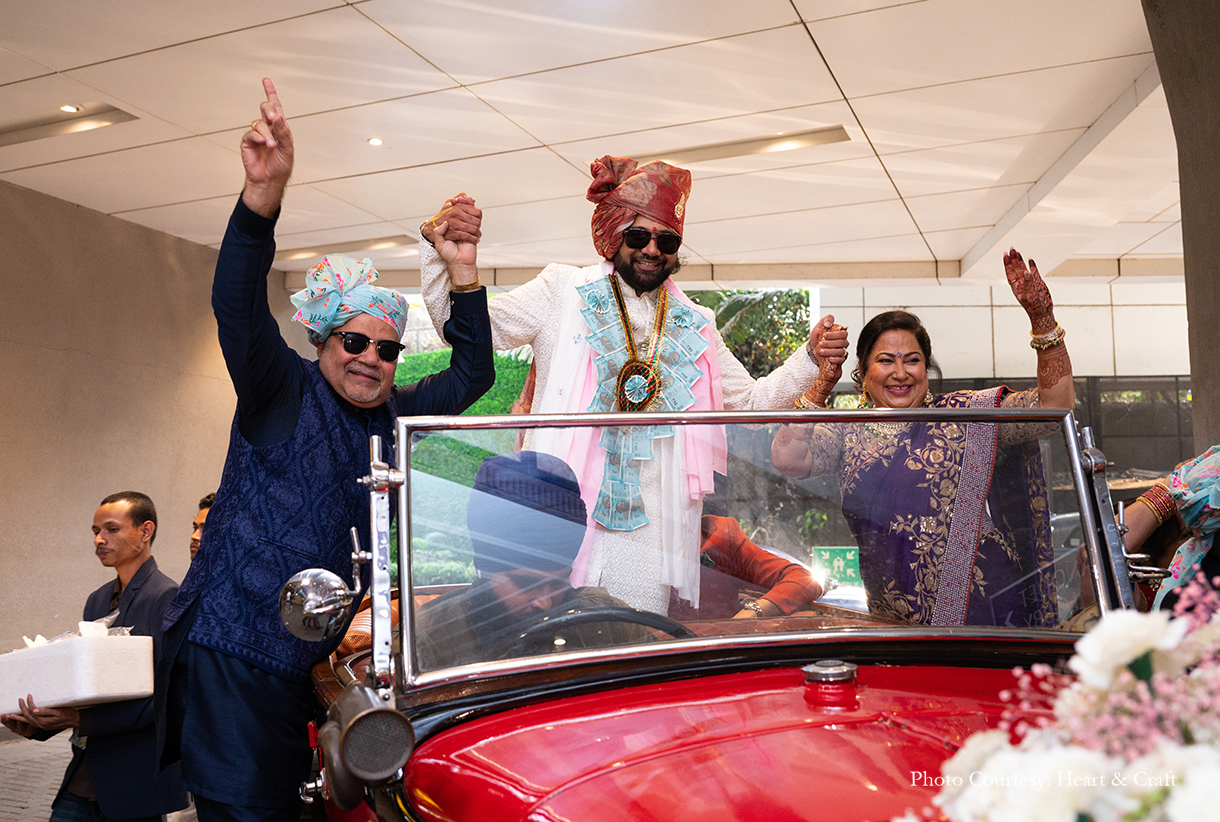 Ruchika Hiranandani and Akash Nebhnani, Mumbai