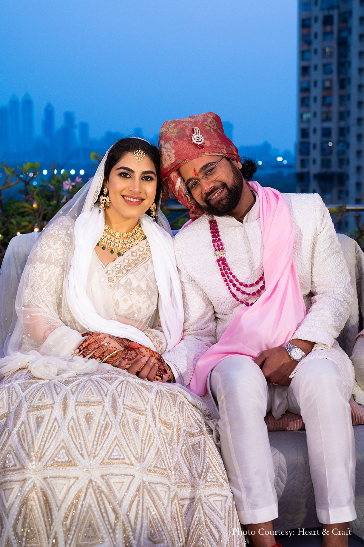 Ruchika Hiranandani and Akash Nebhnani, Mumbai