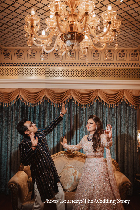 Rutuja and Sanket, Jagmandir Island Palace, Udaipur