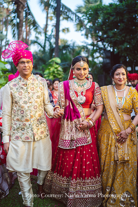 Saachi and Nikhil, Taj Lands End, Mumbai