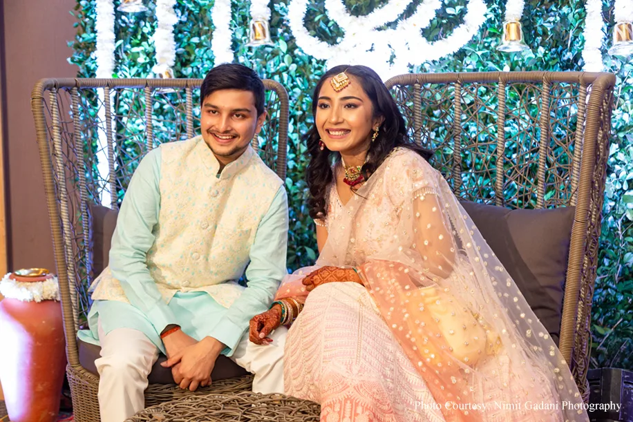 Salonee Rajdev and Archit Jain, Ahmedabad