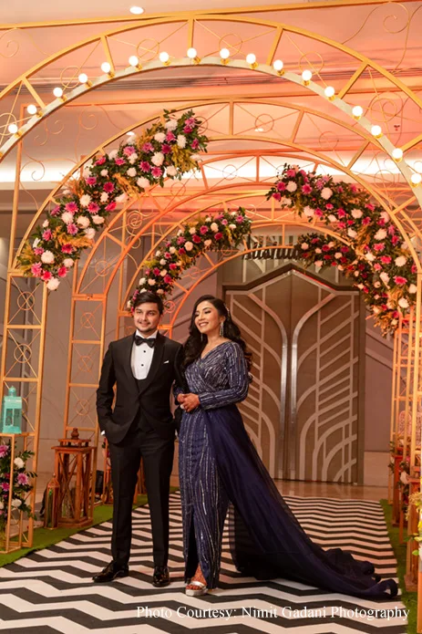 Salonee Rajdev and Archit Jain, Ahmedabad