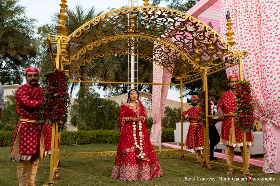 Salonee Rajdev and Archit Jain, Ahmedabad