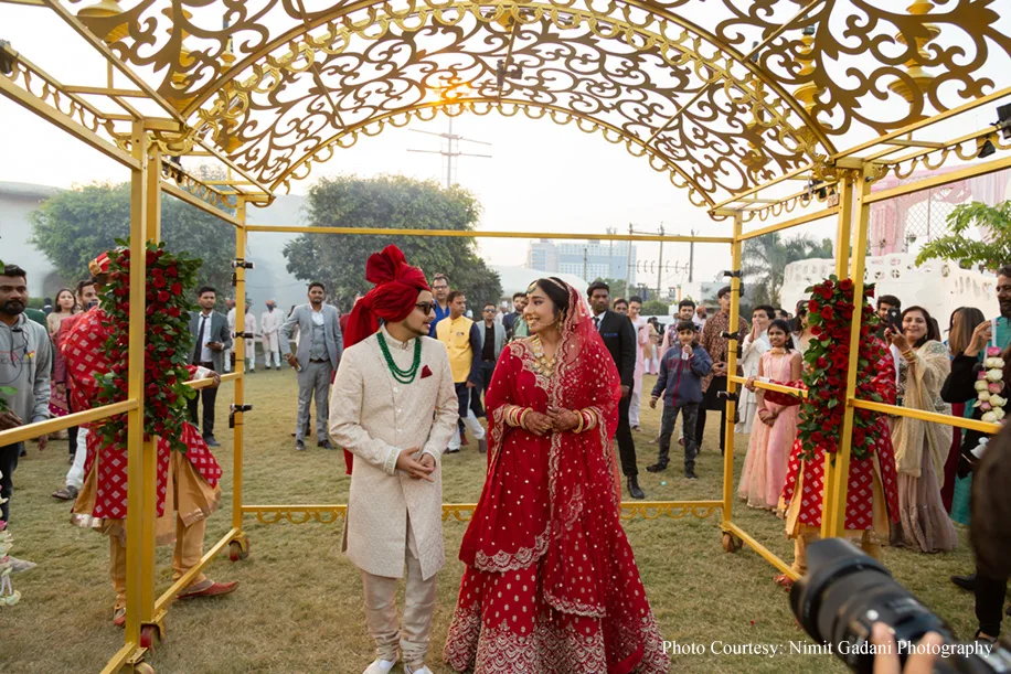 Salonee Rajdev and Archit Jain, Ahmedabad