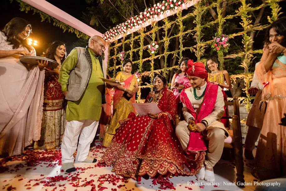 Salonee Rajdev and Archit Jain, Ahmedabad