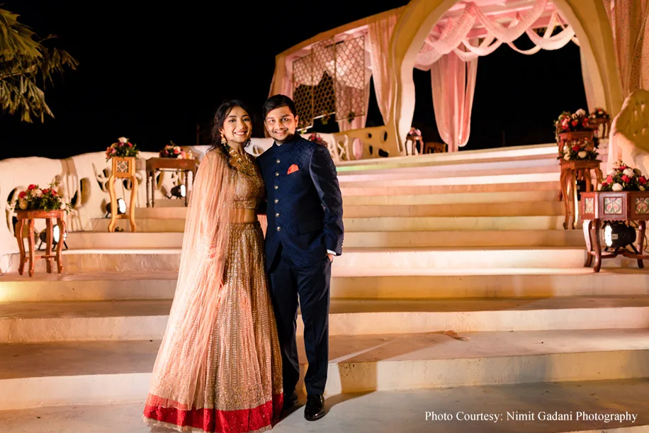 Salonee Rajdev and Archit Jain, Ahmedabad