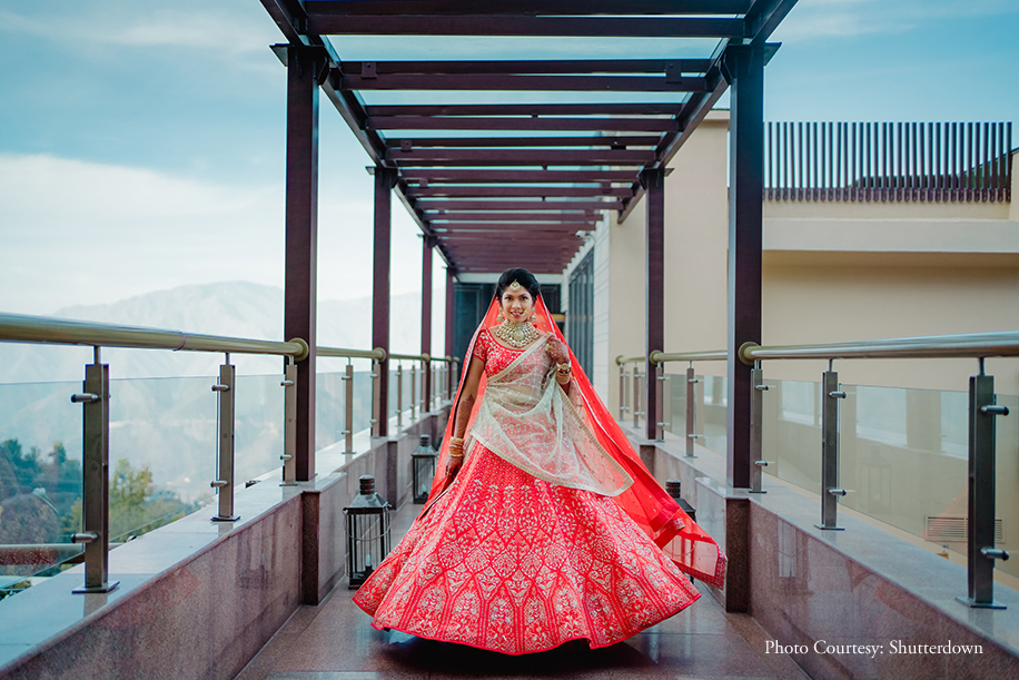 Lehenga With Floral Patterns