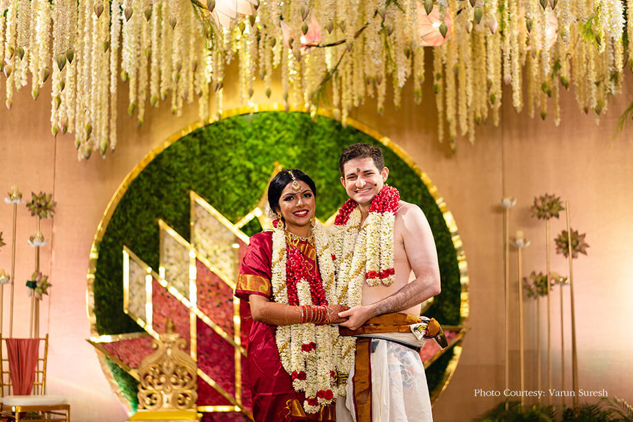 Shilpa and Ely, The Leela Palace Chennai