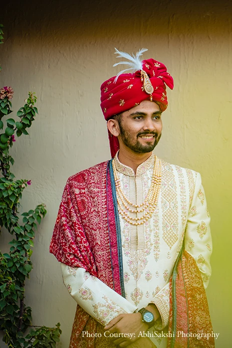 Groom Outfit by Pandav Ethnic Studio