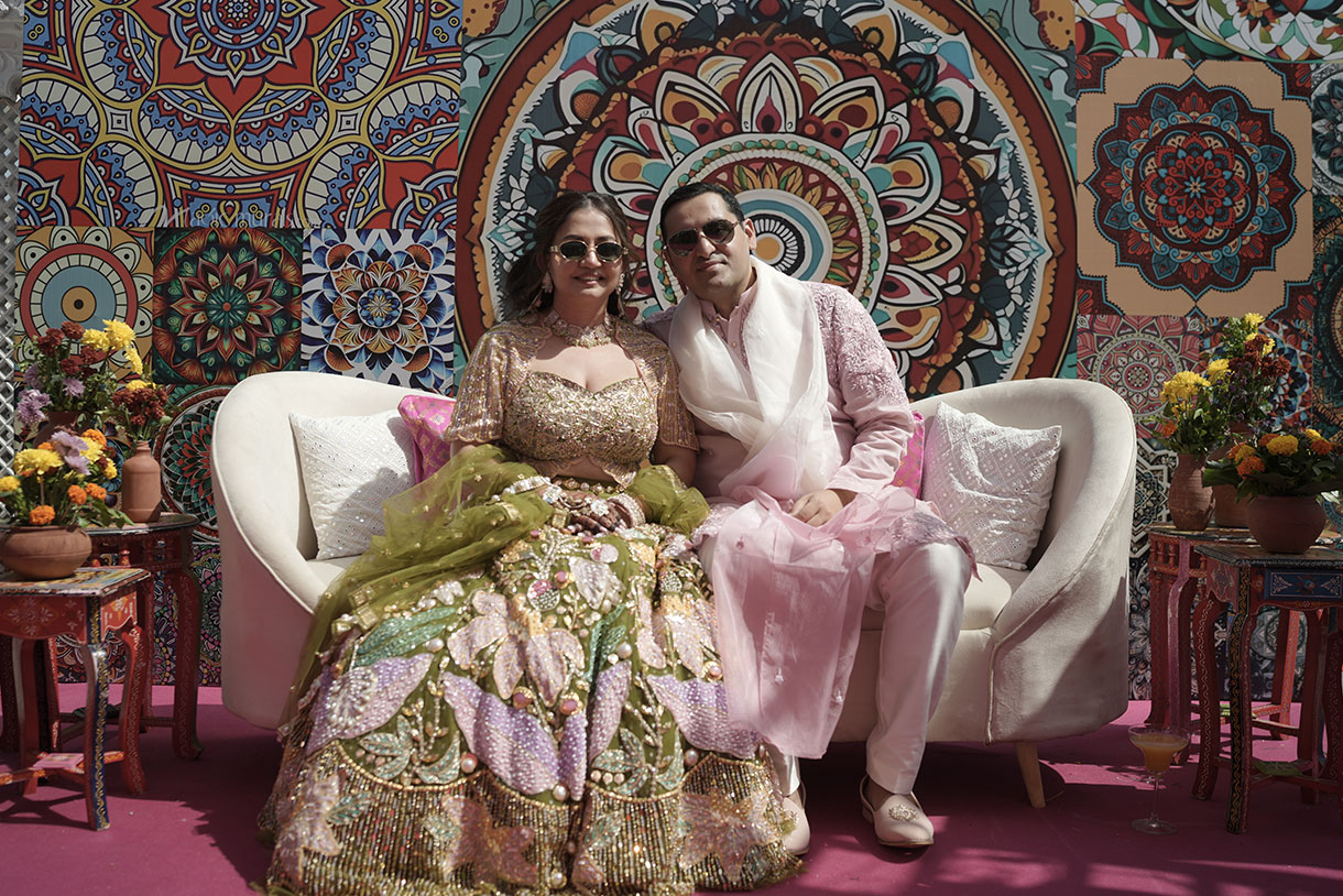 Shivika and Ashish, Radisson Blu Palace Resort & Spa, Udaipur