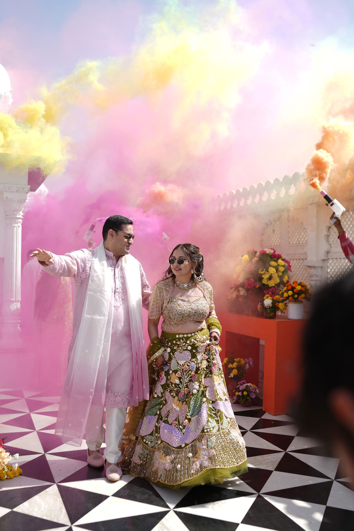Shivika and Ashish, Radisson Blu Palace Resort & Spa, Udaipur