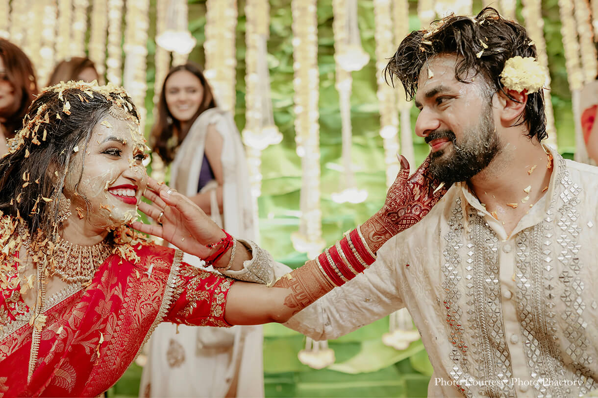 Shweta Shriyan and Darshit Jain, Mumbai