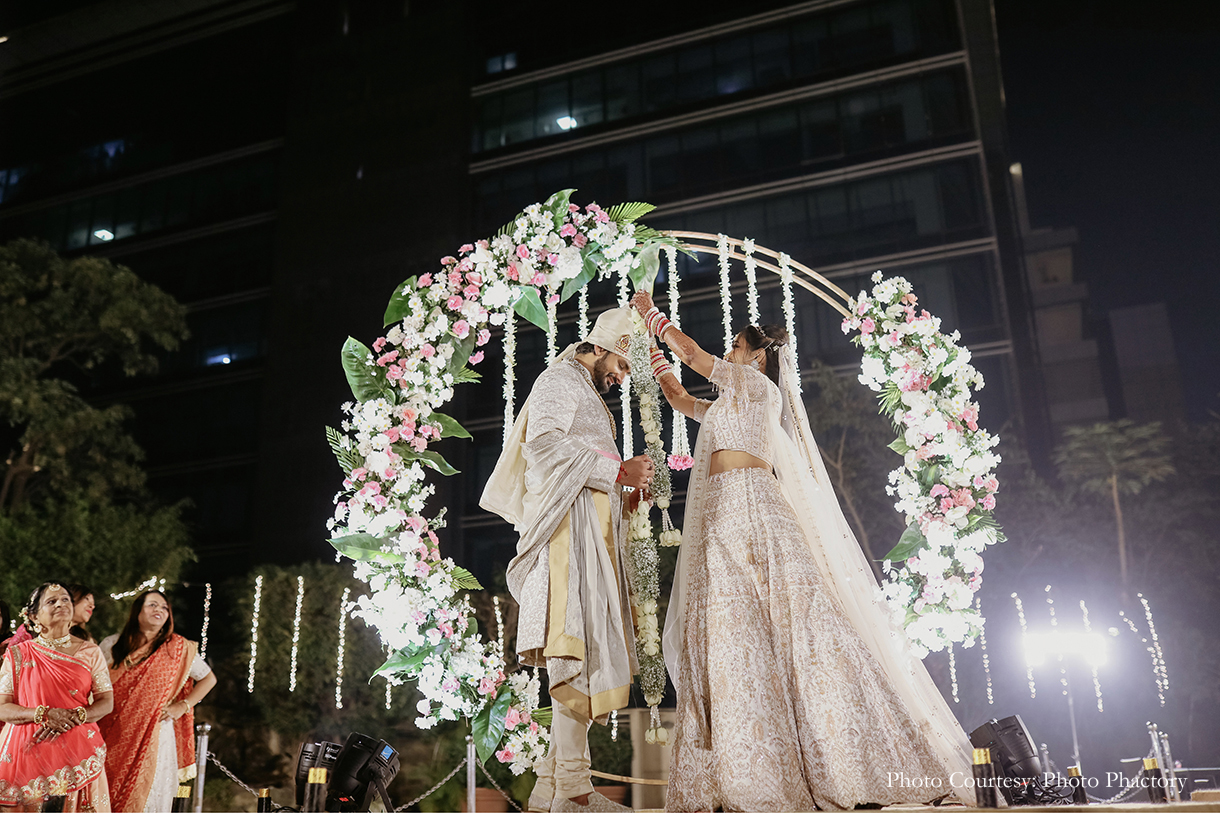 Shweta Shriyan and Darshit Jain, Mumbai