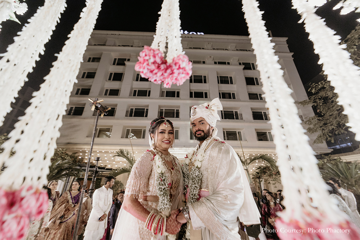 Shweta Shriyan and Darshit Jain, Mumbai