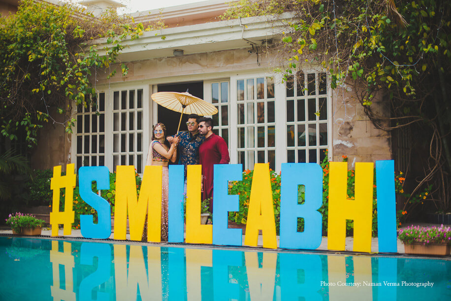 Smily and Abheshek, The Oberoi Sukhvilas Resort and Spa, Chandigarh