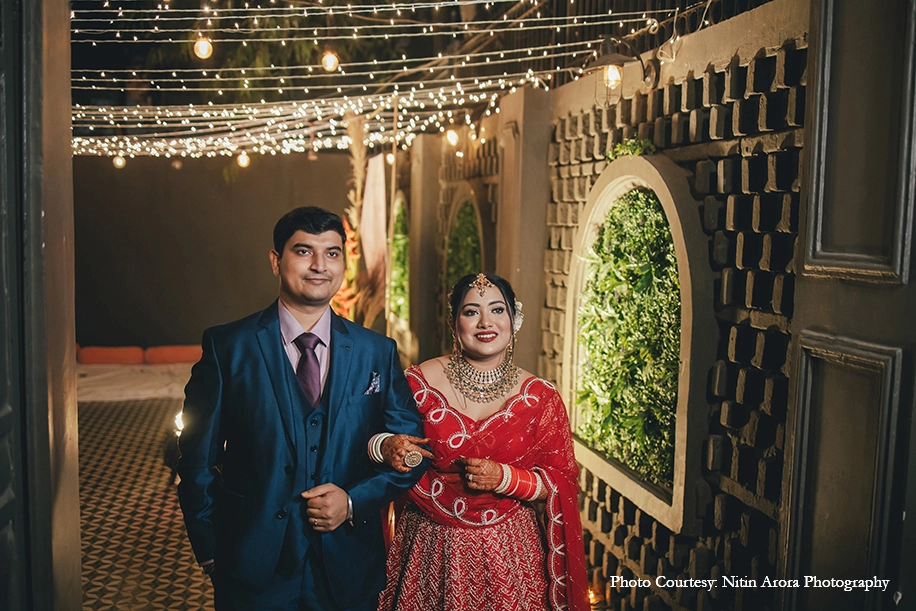 Srishti Sharma and Siddharth Bali, New Delhi