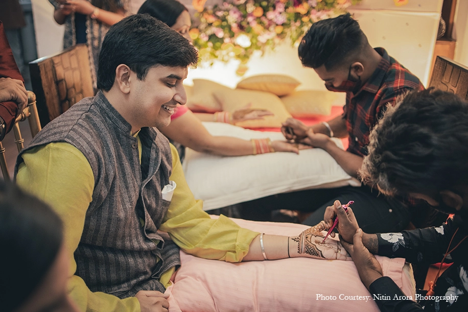 Srishti Sharma and Siddharth Bali, New Delhi