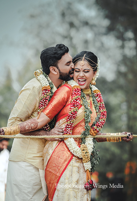 Sruthy and Ashwin, Indriya Beach Resort and Spa, Kochi