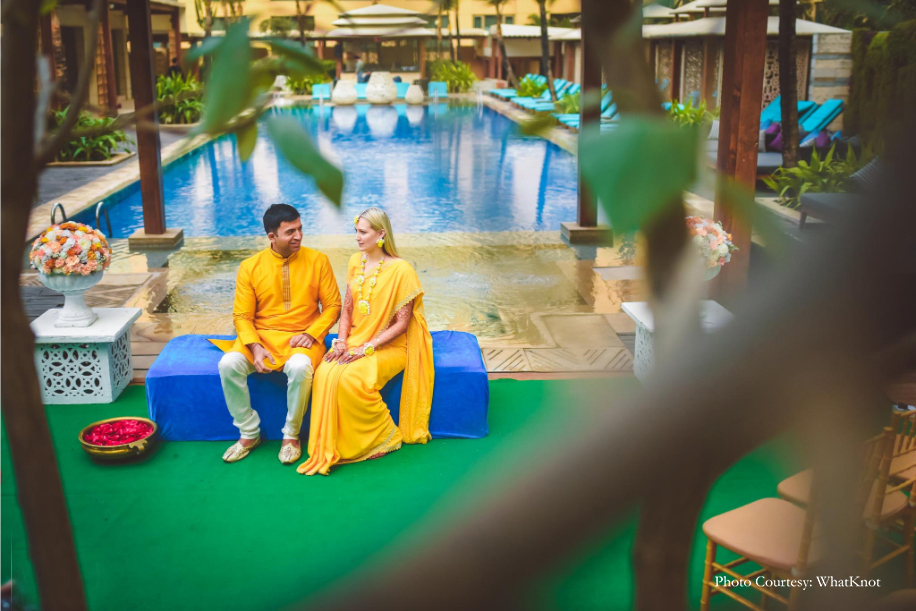 Stephanie and Sunil, JW Marriott Mumbai Sahar