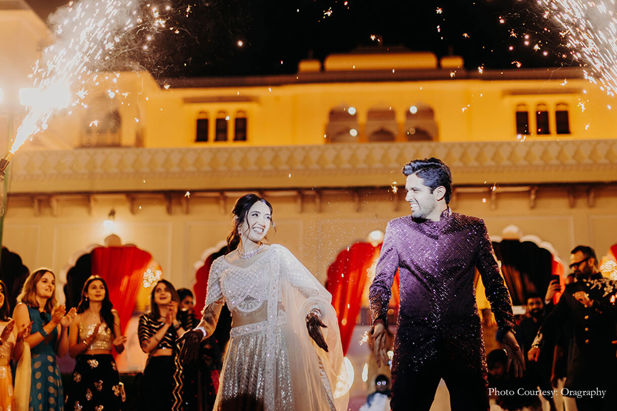 Suhani Gandhi and Sumit Arora, Jaipur