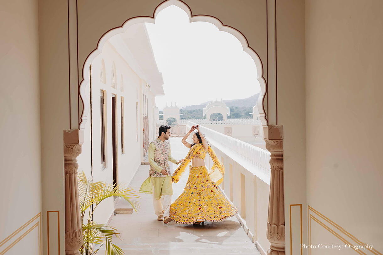 Suhani Gandhi and Sumit Arora, Jaipur