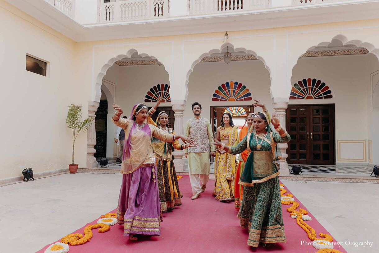 Suhani Gandhi and Sumit Arora, Jaipur